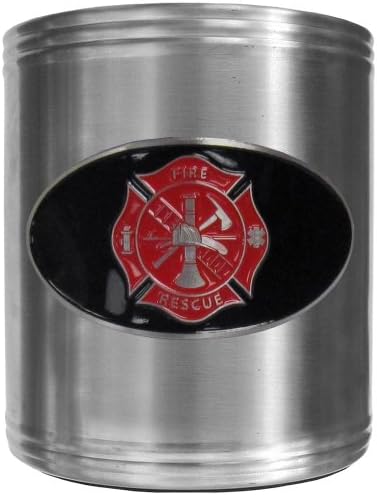 Siskiyou Подаръци Пожарникар Стоманена Охладител За консервени Кутии